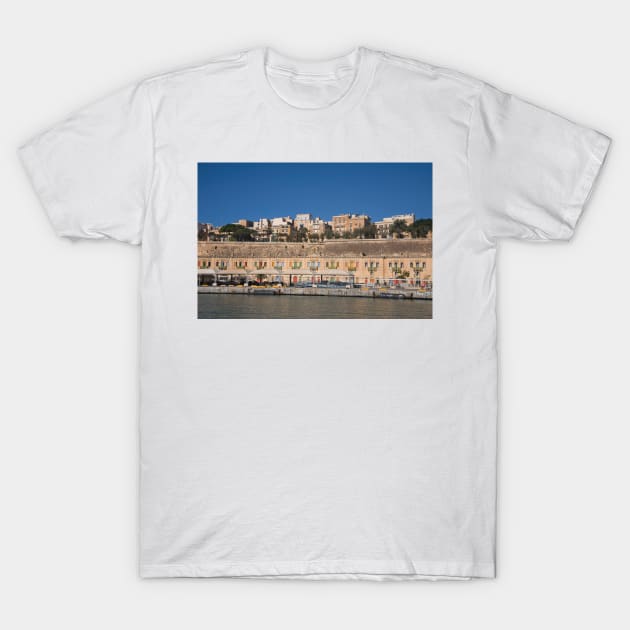 Pinto Stores, Valletta Waterfront T-Shirt by Violaman